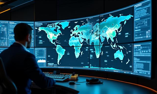 Real-time logistics tracking interface